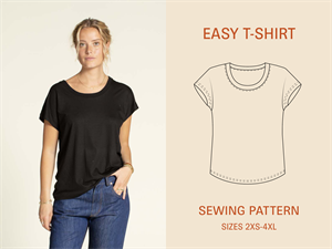 Wardrobe By Me snitmønster - Easy T-shirt